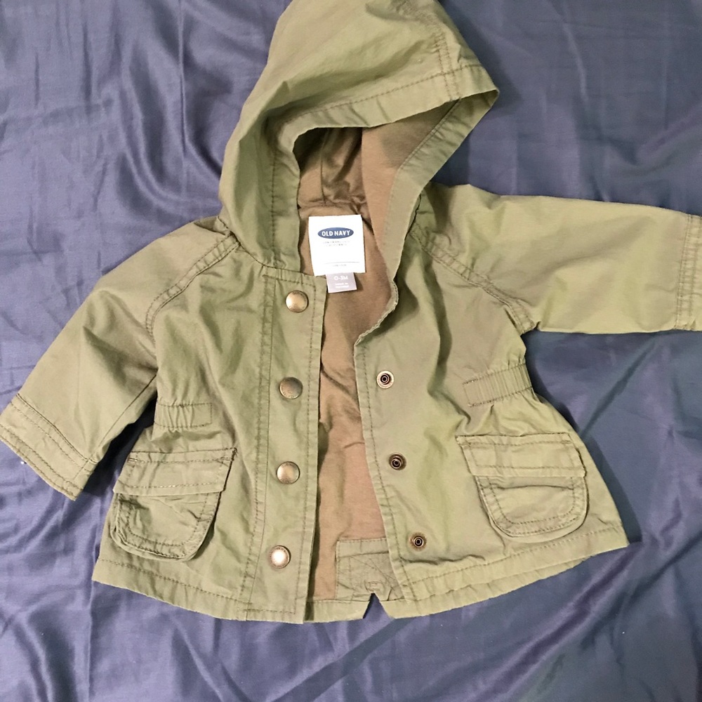 0-3 mo Baby Old Navy utility jacket
